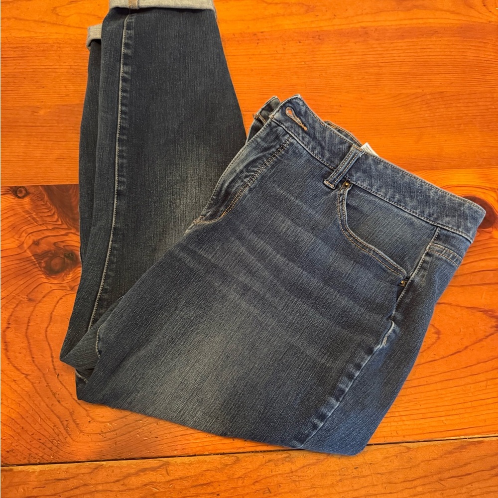 Skin Blue Skinny Jeans with Stretch and Faded Details
